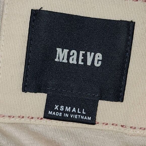 Maeve Anthropologie Womens Anthousia Knit Floral Dress‎ XS - Picture 4 of 5